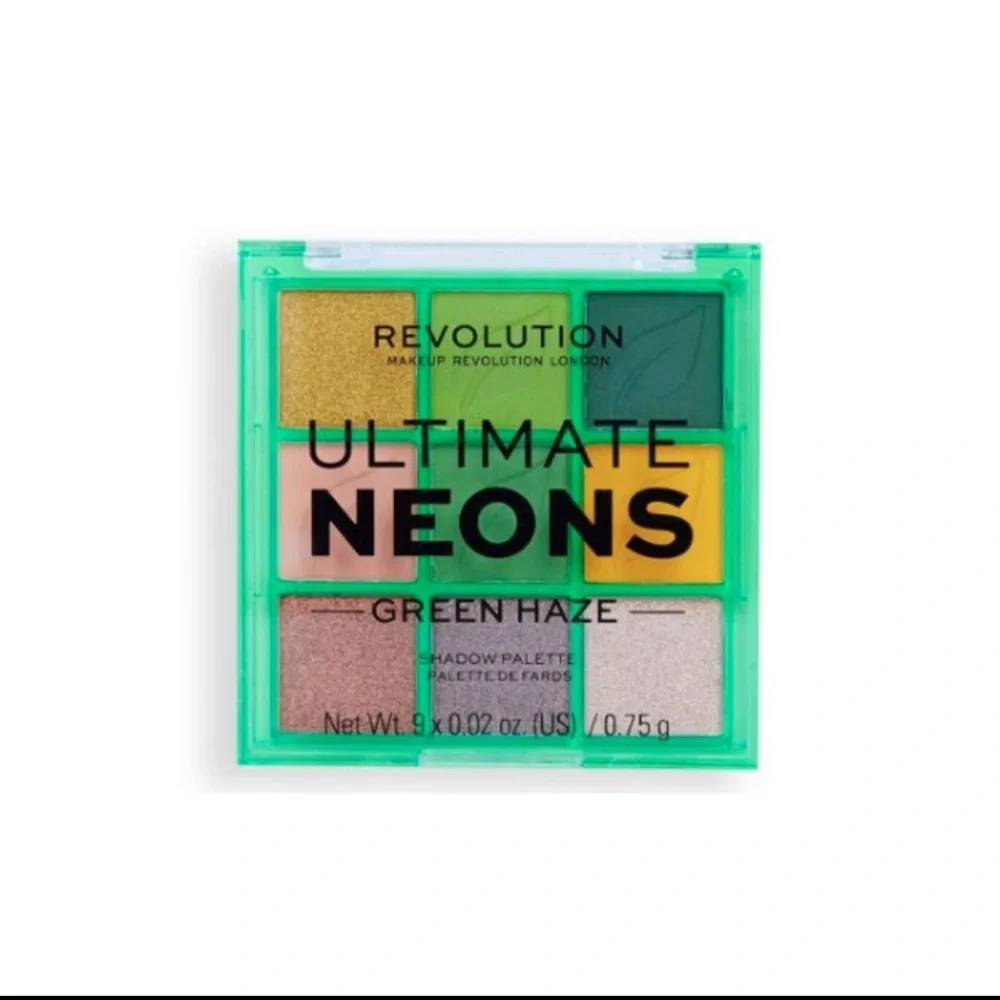 Makeup Revolution Ultimate Neons‎ Eyeshadow – Green Haze (New)